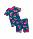  Hatley Kids ̎qp t@bV q pW} Q Slice Of Summer Short Pajama Set (Toddler/Little Kids/Big Kids) - Blue