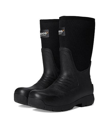 送料無料 ボグス Bogs メンズ 男性用 シューズ 靴 ブーツ ワークブーツ Stockman II PP - Black