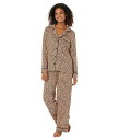  _iLj[[N DKNY fB[X p t@bV pW} Q Long Sleeve Notch PJ Set - Animal