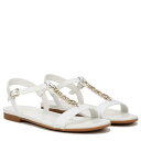 送料無料 ナチュラライザー Naturalizer レディース 女性用 シューズ 靴 サンダル Teach Ankle Straps - White Leath...