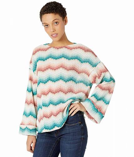 こちらの商品は ショーミーユアムームー Show Me Your Mumu レディース 女性用 ファッション ブラウス Daytime Pullover - Catch Waves Knit です。 注文後のサイズ変更・キャンセルは出来ませんので、十分なご検討の上でのご注文をお願いいたします。 ※靴など、オリジナルの箱が無い場合がございます。ご確認が必要な場合にはご購入前にお問い合せください。 ※画面の表示と実物では多少色具合が異なって見える場合もございます。 ※アメリカ商品の為、稀にスクラッチなどがある場合がございます。使用に問題のない程度のものは不良品とは扱いませんのでご了承下さい。 ━ カタログ（英語）より抜粋 ━ Great for a cover up, the Show Me Your Mumu(TM) Daytime Pullover is an easy throw on for any time of day! With our red rainbow striped knit with a bit of stretch and oversized sleeves is the perfect pullover that can take you from the day to night! Boatneck. Oversized sleeves. 100% polyester. Hand wash, dry flat. Made in the U.S.A. ※掲載の寸法や重さはサイズ「SM」を計測したものです. サイズにより異なりますので、あくまで参考値として参照ください. 実寸（参考値）： Length: 約 68.58 cm Chest Measurement: 約 116.84 cm Sleeve Length: 約 71.12 cm