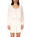  TN`A Sanctuary fB[X p t@bV uEX Relaxed High-Low Textured Blouse - Muslin