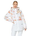 送料無料 ロキシー Roxy レディース 女性用 ファッション アウター ジャケット コート スキー スノーボードジャケット Andie Jacket - Bright White Tenderness