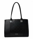 送料無料 カルバンクライン Calvin Klein レディース 女性用 バッグ 鞄 トートバッグ バックパック リュック Deesha Signature Tote - Black