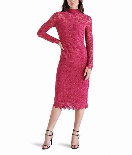 送料無料 スティーブマデン Steve Madden レディース 女性用 ファッション ドレス Vivienne Dress - Fuschia