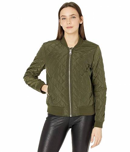 送料無料 リーバイス Levi&#039;s(R) レディース 女性用 ファッション アウター ジャケット コート ジャケット Diamond Quilted Bomber - Army Green