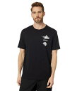  [J RVCA Y jp t@bV TVc Tiger Beach Short Sleeve Tee - Black