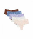  RTx Cosabella fB[X p t@bV  V[c Never Say Never Comfie Thongs 5Pk - Ticino/Lucerne Blue/Alpine Flower/Pink Lilly/Moon Ivory