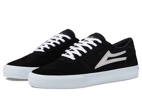 送料無料 ラカイ Lakai メンズ 男性用 シューズ 靴 スニーカー 運動靴 Manchester - Black Cosmic Suede