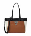 送料無料 カルバンクライン Calvin Klein レディース 女性用 バッグ 鞄 トートバッグ バックパック リュック Camille Tailored Tote - Caramel/White/Black