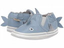 送料無料 ロビーズ Robeez 男の子用 キッズシューズ 子供靴 ベビー靴 Sebastian Shark Soft Sole (Infant/Toddler) - Blue