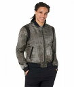  W[oogX John Varvatos Y jp t@bV AE^[ WPbg R[g WPbg Sonny Reversible-Reversible Teddy Jacket, Zipper Closure O2094Y1 - Black