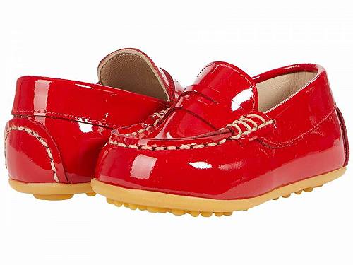 送料無料 エレファンティート Elephantito 女の子用 キッズシューズ 子供靴 ローファー Bella Moccasin (Toddler) - Patent Red