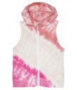 送料無料 スプレンデッド Splendid Littles 女の子用 ファッション 子供服 アウター ジャケット ベスト Faux Sherpa Vest (Big Kids) - Rosy Tie-Dye