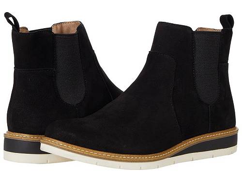 送料無料 ミートゥー Me Too レディース 女性用 シューズ 靴 ブーツ チェルシーブーツ アンクル Avey - Black Nubuck