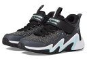 送料無料 スケッチャーズ SKECHERS KIDS 男の子用 キッズシューズ 子供靴 スニーカー 運動靴 HOOP TIL IT HURTS Flow 406059L (Little Kid/Big Kid) - Black/White(4)