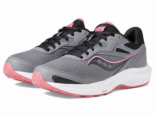 送料無料 サッカニー Saucony レディース 女性用 シューズ 靴 スニーカー 運動靴 Cohesion 16 - Charcoal/Petal