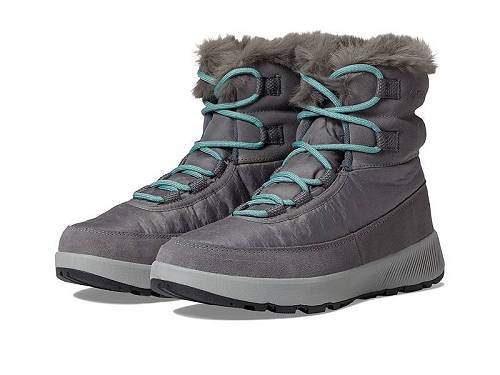 送料無料 コロンビア Columbia レディース 女性用 シューズ 靴 ブーツ スノーブーツ Slopeside Peak(TM) Luxe - City Grey/Dusty Green