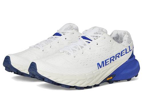 送料無料 メレル Merrell メンズ 男性用 シューズ 靴 スニーカー 運動靴 Agility Peak 5 - Chalk/Sapphire