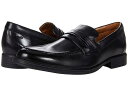 送料無料 クラークス Clarks メンズ 男性用 シューズ 靴 ローファー Whiddon Loafer - Black Leather