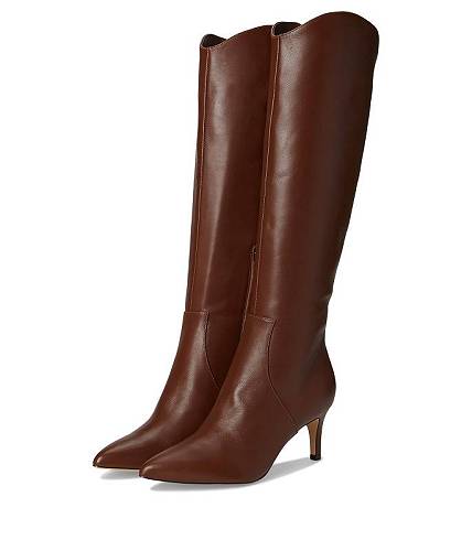 楽天グッズ×グッズ送料無料 ナインウエスト Nine West レディース 女性用 シューズ 靴 ブーツ ロングブーツ Sirena - Medium Brown Leather