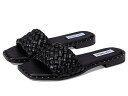 こちらの商品は スティーブマデン Steve Madden レディース 女性用 シューズ 靴 サンダル Wynslow Flat Sandal - Black です。 注文後のサイズ変更・キャンセルは出来ませんので、十分なご検討の上でのご注文をお願いいたします。 ※靴など、オリジナルの箱が無い場合がございます。ご確認が必要な場合にはご購入前にお問い合せください。 ※画面の表示と実物では多少色具合が異なって見える場合もございます。 ※アメリカ商品の為、稀にスクラッチなどがある場合がございます。使用に問題のない程度のものは不良品とは扱いませんのでご了承下さい。 ━ カタログ（英語）より抜粋 ━ Walk with comfort and slay stylishly wearing the casual and classy Steve Madden(R) Wynslow Flat Sandal. Synethtic upper. Synthetic lining and insole. Open squared toe. Slip-on style. Brand logo on insole. Block heel. Synthetic outsole. ■サイズの幅(オプション)について Slim &lt; Narrow &lt; Medium &lt; Wide &lt; Extra Wide S &lt; N &lt; M &lt; W A &lt; B &lt; C &lt; D &lt; E &lt; EE(2E) &lt; EEE(3E) ※足幅は左に行くほど狭く、右に行くほど広くなります ※標準はMedium、M、D(またはC)となります ※メーカー毎に表記が異なる場合もございます