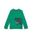 送料無料 Joules Kids 男の子用 ファッション 子供服 パーカー スウェット Ventura (Toddler/Little Kids/Big Kids) - Green Dino