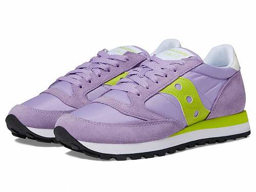 送料無料 サッカニー Saucony Originals レディース 女性用 シューズ 靴 スニーカー 運動靴 Jazz Original - Violet/Lime