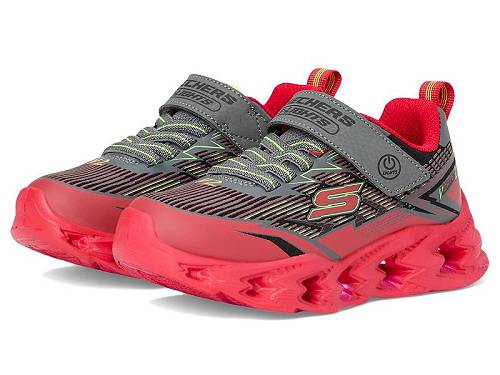楽天グッズ×グッズ送料無料 スケッチャーズ SKECHERS KIDS 男の子用 キッズシューズ 子供靴 スニーカー 運動靴 Vortex 2.0 - Veltrox 400605L （Little Kid/Big Kid） - Red/Charcoal