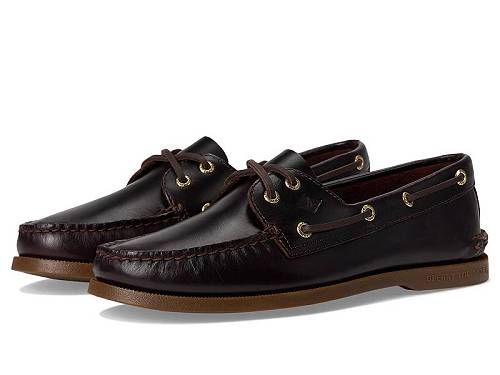 送料無料 スペリー Sperry メンズ 男性用 シューズ 靴 ローファー Classic Ao 2 Eye - Amaretto