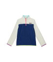 送料無料 バインヤード・バインズ Vineyard Vines Kids 女の子用 ファッション 子供服 パーカー スウェット ジャケット Color-Block Fleece Shep Shirt (Toddler/Little Kids/Big Kids) - Baltic Blue