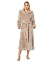 送料無料 Skin レディース 女性用 ファッション パジャマ 寝巻き バスローブ Wynter Recycled Plush Hooded Robe - Portobello