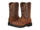 送料無料 アリアト Ariat メンズ 男性用 シューズ 靴 ブーツ ワークブーツ Sierra Wide Square Toe - Aged Bark