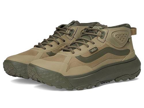 送料無料 バンズ Vans シューズ 靴 ハイキング トレッキング MTE Crosspath Mid - Dark Green/Dark Brown