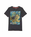 送料無料 ピーク PEEK 男の子用 ファッション 子供服 Tシャツ Light It Up Angler Fish Tee (Toddler/Little Kids/Big Kids) - Charcoal Grey Heather