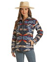  bN[JEK[ Rock and Roll Cowgirl fB[X p t@bV AE^[ WPbg R[g WPbg Shirt Jacket RRWO92RZX3 - Indigo