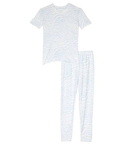 ̵ P.J. Salvage Kids λ եå Ҷ ѥ  Peachy Party Two-Piece Jammie Set (Toddler/Little Kids/Big Kids) - Ice Blue