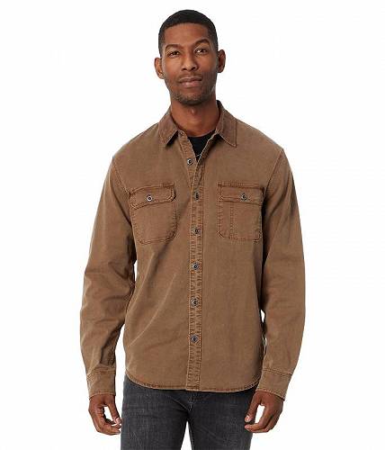 送料無料 ラッキーブランド Lucky Brand メンズ 男性用 ファッション Tシャツ Corduroy Collar Washed ..