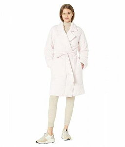 送料無料 Skin レディース 女性用 ファッション パジャマ 寝巻き バスローブ Sonya Short Quilted Duvet Robe with Side and Patch Pockets - Pink Clay