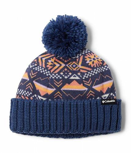  RrA Columbia t@bVG  Xq r[j[ jbgX Sweater Weather(TM) Pom Beanie - Nocturnal Checkered Peaks