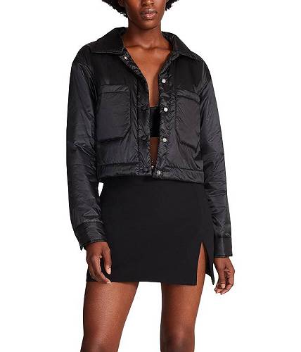 送料無料 スティーブマデン Steve Madden レディース 女性用 ファッション アウター ジャケット コート ジャケット Charlotte Jacket - Black