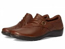 送料無料 クラークス Clarks レディース 女性用 シューズ 靴 ローファー ボートシューズ Cora Aubrie - Tan Leather