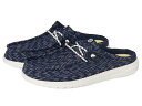 送料無料 ヘイデュード Hey Dude メンズ 男性用 シューズ 靴 ローファー Wally Slip Jersey Jacquard - Navy Blaz...