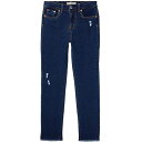 こちらの商品は リーバイス Levi&#039;s(R) Kids 女の子用 ファッション 子供服 ジーンズ デニム High-Rise Straight Jeans (Big Kids) - Something Cheeky です。 注文後のサイズ変更・キャンセルは出来ませんので、十分なご検討の上でのご注文をお願いいたします。 ※靴など、オリジナルの箱が無い場合がございます。ご確認が必要な場合にはご購入前にお問い合せください。 ※画面の表示と実物では多少色具合が異なって見える場合もございます。 ※アメリカ商品の為、稀にスクラッチなどがある場合がございます。使用に問題のない程度のものは不良品とは扱いませんのでご了承下さい。 ━ カタログ（英語）より抜粋 ━ ※デザイン等は、製造された年式により若干異なる場合がございますので、ご了承ください. High-Rise Straight Jeans (Big Kids). Zipper fly and button closure. Belt loops around waist band. Logo patch at back of waist band. Two front angled hand pockets with coin pocket. Two back patch pockets. Logo tag at back pocket. Distressed detailing. Straight fit silhouette. Full length pant legs. Straight hemlines. 69% cotton, 28% polyester, 2% viscose, 1% elastane. Machine wash, tumble dry. Product measurements were taken using size 10 (Big Kid). サイズにより異なりますので、あくまで参考値として参照ください. 実寸（参考値）： Waist Measurement: 約 60.96 cm Outseam: 約 83.82 cm Inseam: 約 59.69 cm Front Rise: 約 22.86 cm Back Rise: 約 24.13 cm Leg Opening: 約 27.94 cm