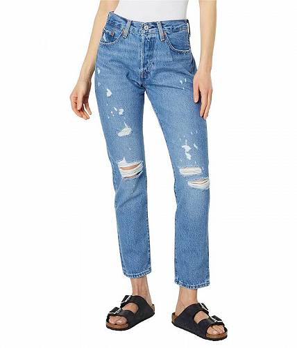 送料無料 リーバイス Levi&#039;s(R) Premium レディース 女性用 ファッション ジーンズ デニム 501 Skinny - Oxnard Nonstop Nonsense