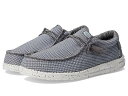 送料無料 ヘイデュード Hey Dude メンズ 男性用 シューズ 靴 スニーカー 運動靴 Wally Sport Mesh - Grey(4)