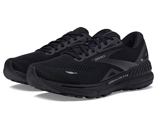 送料無料 ブルックス Brooks メンズ 男性用 シューズ 靴 スニーカー 運動靴 Adrenaline GTS 23 - Black/Black/Ebony