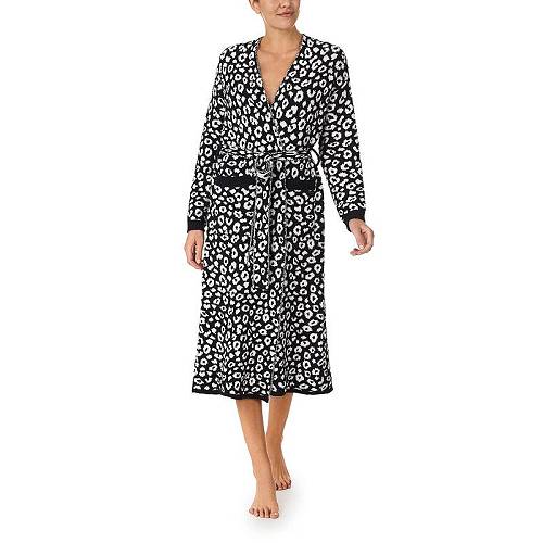 送料無料 サンクチュアリ Sanctuary レディース 女性用 ファッション パジャマ 寝巻き バスローブ 50" Maxi Wrap Robe - Animal