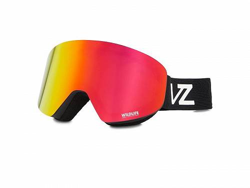 送料無料 ヴォンジッパー VonZipper スポーツ・アウトドア用品 ゴーグル Encore - Black Satin/Wild Fire Chrome Lense 1