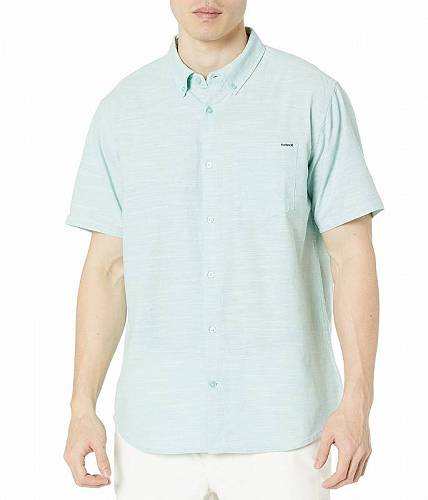  n[[ Hurley Y jp t@bV {^Vc One &amp; Only Stretch Short Sleeve Woven - Tropical Mist